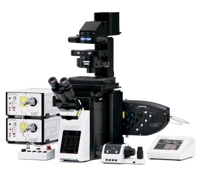 Olympus IXplore TIRF флуоресцентная система микроскопии - MIKROPTIKA